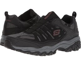 Кроссовки After Burn M. Fit Skechers, черный 9026741 | black/charcoal