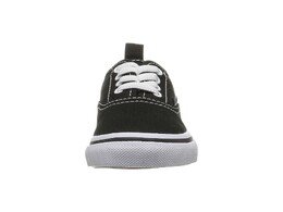 Кроссовки Vans Kids Authentic Elastic Lace (Toddler) 8773709 | (elastic lace) black/true white