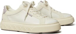 Кроссовки Ladybug Sneaker Tory Burch, цвет Purity/Bianco/Spring Laven 9836376 | purity/bianco/spring laven