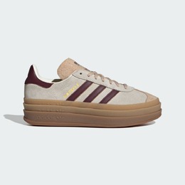 Кроссовки на платформе Adidas Gazelle Bold Shoes, цвет Cream White/Maroon/Magic Beige jq5127 | cream white/maroon/magic beige