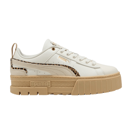 Кроссовки Puma Wmns Mayze UT 'Leopard', кремовый 403278 01 | warm white/alpine snow/vapor grey