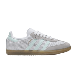 Кроссовки Adidas Wmns Samba OG 'White Mint Grey', белый cg6108 | cloud white/ice mint/grey one