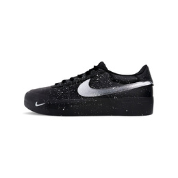Nike Кроссовки для скейтбординга Court Shot Sparkling Galaxy, износостойкие, низкие, унисекс, серебристо-черные fq8146-001(team1268-闪耀银河) | silver black