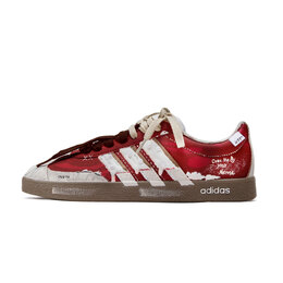 Adidas Кроссовки для скейтбординга Neo VL Court 2.0 Ic77, противоскользящие, износостойкие, унисекс, красные, белые hq1802(team623-初冬的雪) | red white