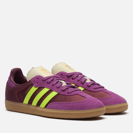 Кроссовки Adidas Samba OG, цвет фиолетовый, размер 37.5 EU js1316-4960812
