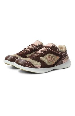 Комбинированные кроссовки Matrix Burberry 8111861
