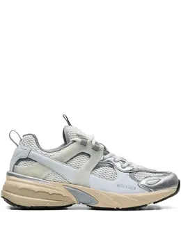 Hide&Jack metallic-effect mesh sneakers 30691941
