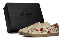 Adidas Кроссовки мужские Stadt German Army Low Top, черно-красные ji1886(team80-男款蛇年鸿福s-box) | brown red