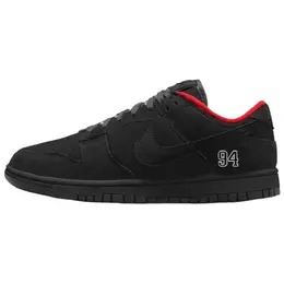 Кроссовки для скейтбординга Supreme X Dunk SB унисекс с низким верхом черного цвета Nike hq8487-001 | black