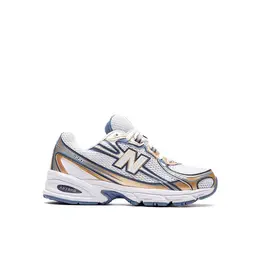 Кроссовки New Balance 740, размер 9 US, белый/синий/золотистый 103778742655