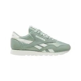 Кроссовки Reebok Classic Nylon W, полнота F, размер 8 US, зеленый/бежевый 4628849653