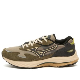 Вейв райдер β кроссовки Mizuno, винтаж хаки, блэк сэнд и грэйп лиф d1ga3309-24 | vintage khaki, black sand & grape leaf