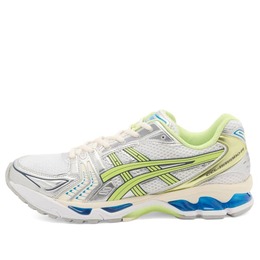 Asics Асикс Джел-Кайано 14 кроссовки, белый и лаймово-зеленый 1203a537-108 | white & lime green