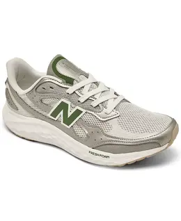 Мужские кроссовки Fresh Foam Arishi v4 Tiralux для бега от Finish Line New Balance, слоновая кость/кремовый 20917214 | white