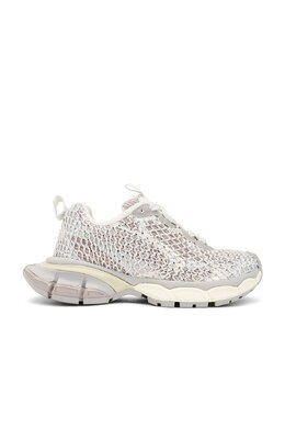 3XL Ажурные кроссовки Fishnet Balenciaga, Eggshell & Crystal balf-wz800 | eggshell & crystal