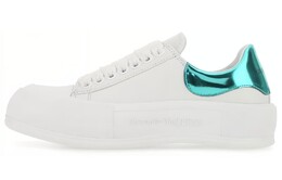 Кроссовки Alexander McQueen женские, белый / зеленый 716636wicel9079