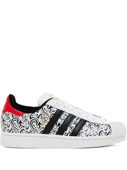 Adidas Superstar II "White/Black/Red" sneakers 31993868