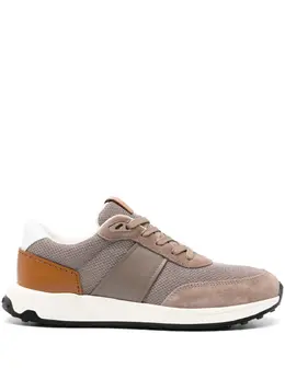 Tod's logo-debossed suede sneakers 22647130