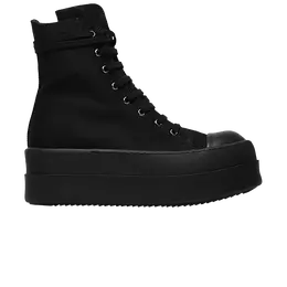 Кроссовки Rick Owens Rick Owens Wmns DRKSHDW Lido Double Bumper Sneaker 'Triple Black', черный ds01d1831 ndk 999 | black/black/black