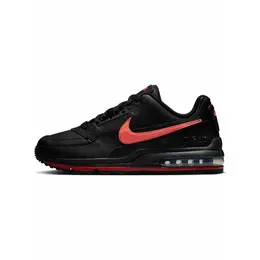 Кроссовки Nike AIR MAX LTD 3 SHOE, полнота F, размер 9,5 US, черный/красный 4623168725