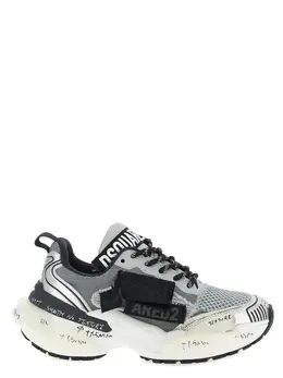 Dsquared2-Faster Sneakers Grigio-Donna 52575680168276