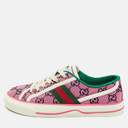 Gucci Purple GG Canvas Tennis 1977 Sneakers Size 36 1212454