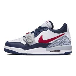 Детские баскетбольные кроссовки Legacy 312 Low Top Jordan, белый/синий cd9054-164 | white blue