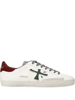 Premiata Steven logo-embellished leather sneakers 32049437