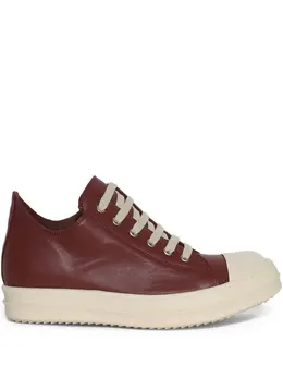Rick Owens low-top leather sneakers 31307164