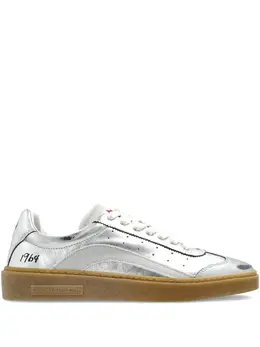 Dsquared2 Rider metallic leather sneakers 31975332