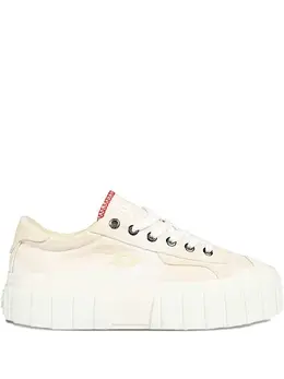 Diesel round-toe platform sneakers 32056339