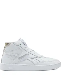 Reebok Club C Form "White Leopard" high-top sneakers 28743260