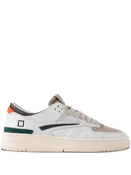 D.A.T.E. leather panelled trainers 32065459