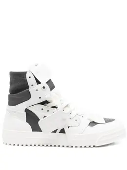 Off-White high-top leather sneakers 31969384