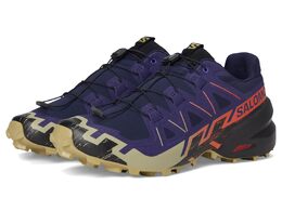 Кроссовки Salomon Speedcross 6, цвет Maritime Blue/Black/Cherry Tomato 10003318 | maritime blue/black/cherry tomato