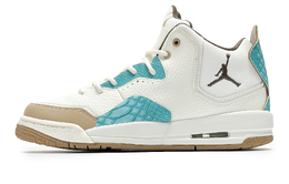 Баскетбольные кроссовки Courtside 23 Mid Top для детей и подростков Jordan, экрю fq6861-121(team285-女款云梦泽) | ecru