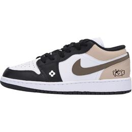 Баскетбольные кроссовки Air 1 LOW Top для детей и подростков Jordan, белый 553560-131(team85-雅致拿铁) | white