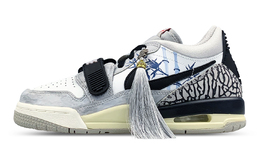 Детские баскетбольные кроссовки Legacy 312 Low с низким верхом для подростков Jordan, серый cd9054-101(team652-312竹影流苏女) | gray
