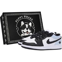 Баскетбольные кроссовки Air 1 LOW Top для детей и подростков Jordan, белый 553560-131(team85-花卉海盐as-box) | white