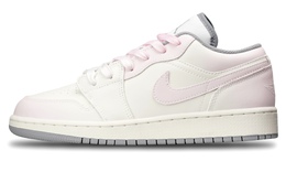 Детские баскетбольные кроссовки Air 1 Low Top для подростков Jordan, розовый 553560-053(team198-怦然心动) | pink