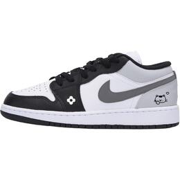 Баскетбольные кроссовки Air 1 LOW Top для детей и подростков Jordan, белый 553560-131(team85-嬉耍烟灰) | white