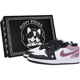 Баскетбольные кроссовки Air 1 LOW Top для детей и подростков Jordan, белый 553560-131(team85-嬉耍树莓as-box) | white