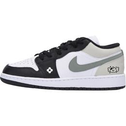 Баскетбольные кроссовки Air 1 LOW Top для детей и подростков Jordan, белый 553560-131(team85-雅致雾霾) | white