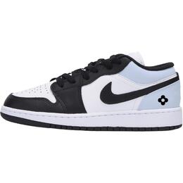 Баскетбольные кроссовки Air 1 LOW Top для детей и подростков Jordan, белый 553560-131(team85-花卉海盐) | white