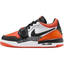 Детские баскетбольные кроссовки Legacy 312 Low Top для подростков Jordan, белый/черный/оранжевый cd9054-118 | white orange black