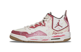 Баскетбольные кроссовки Courtside 23 Mid Top для детей и подростков Jordan, розовый fq6861-121(team491-晚樱） | pink