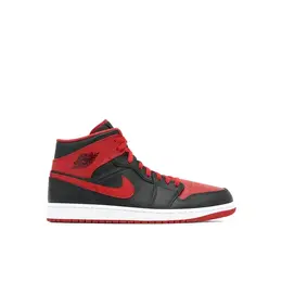 Кроссовки Jordan Air Jordan 1 Mid, размер 8,5 US, черный/красный 103601759006