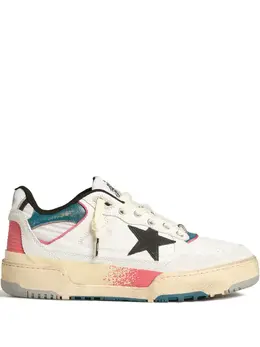 Golden Goose leather lace-up low-top sneakers 30419360