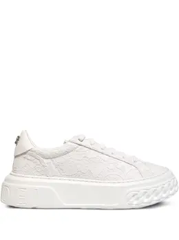 Casadei Off Road lace-effect chain-trimmed sneakers 30958914