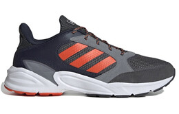 Кроссовки мужские 90S VALASION с низким верхом серые/оранжевые Adidas Neo ee9894
